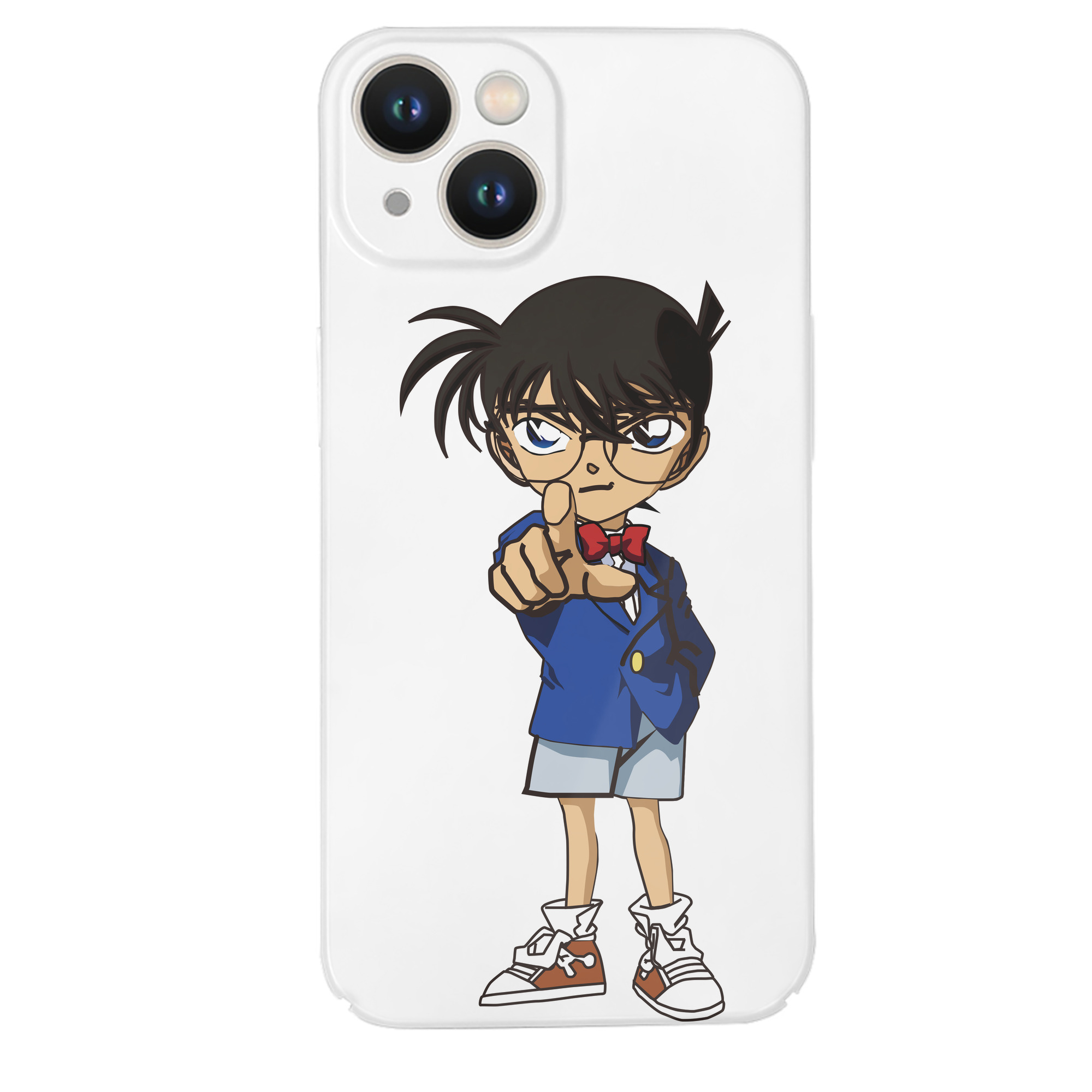 （画像用） 名探偵コナン 江戸川 コナン Detective Conan Conan Edogawa 【iPhone 14シリーズ対応】ハードケース
